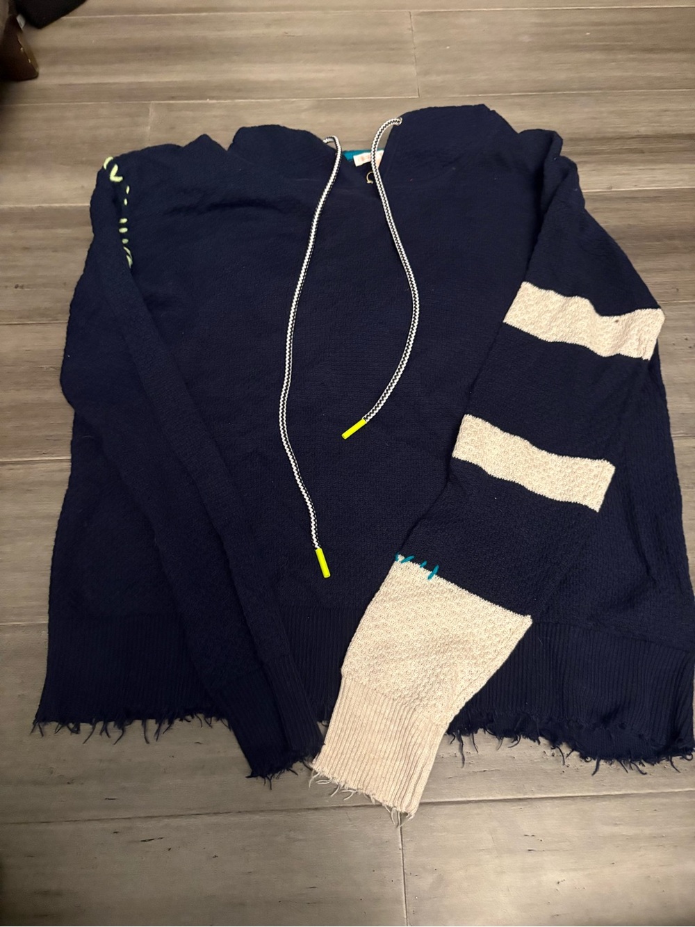 Lisa Todd Navy Sprinter Sweater